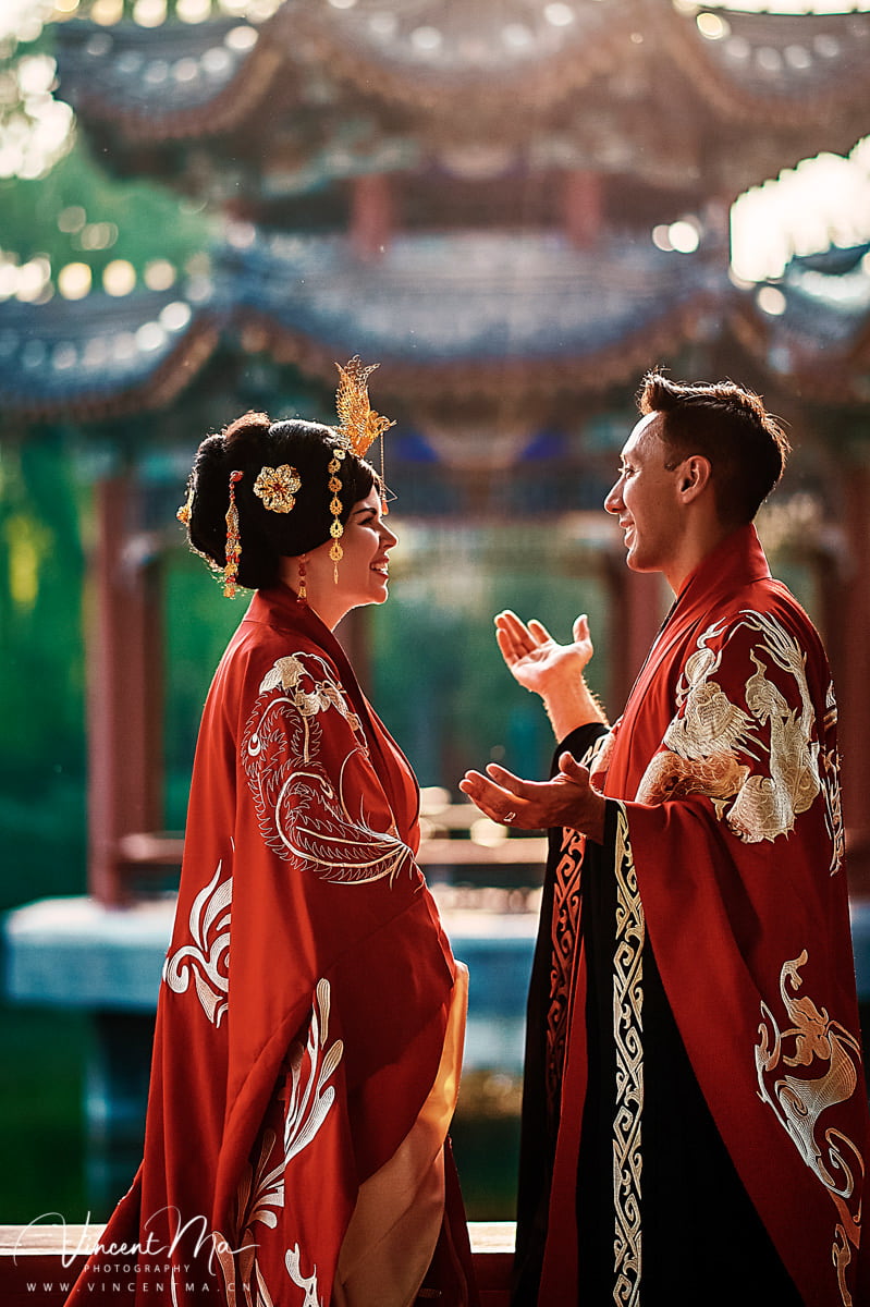 北京郡王府 中式古装婚礼 北京婚礼记实摄影 Bejing wedding photographer